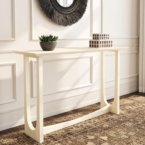 East at Main Indigo Road by Egypt Sherrod Reverse Arch Console Table (Ivory)