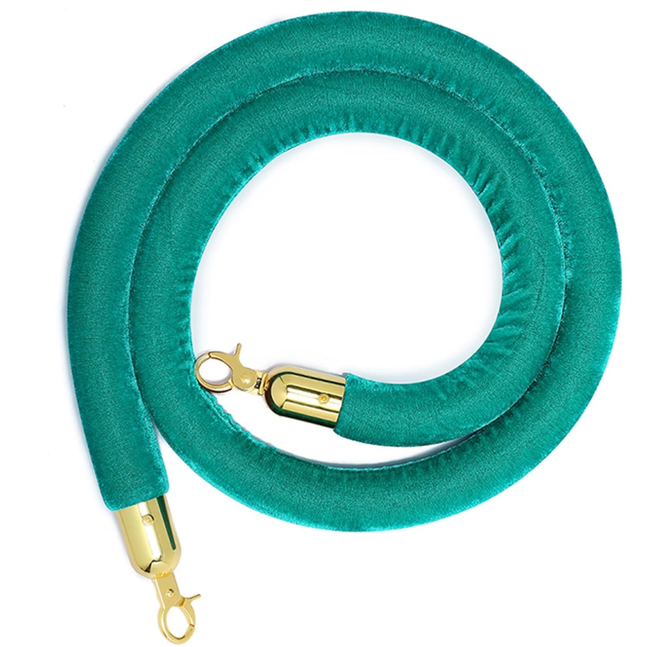 Velvet Rope Wall Mounted, Hanging Barriers Rope with 2 Wall Hooks Kits, Post Stanchion Queue Hanging VIP Rope for Movie Theaters & Red Carpet Event Crowd Control Stanchion Rope, 3Ft-13Ft(G1,2.5m/8ft)