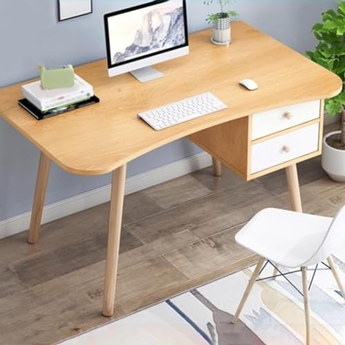 Table Legs, Wooden Furniture Legs Set of 4, Modern Mid Century Round Replacement Legs for Coffee Table End Table Side Table Night Stand Tapered Desk Chair Legs(Wood Color,70cm/28in)