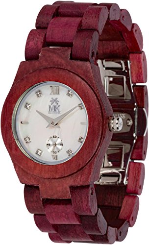 Wooden Watch Hana Collection for Women Analog Wood Watch Bamboo Box