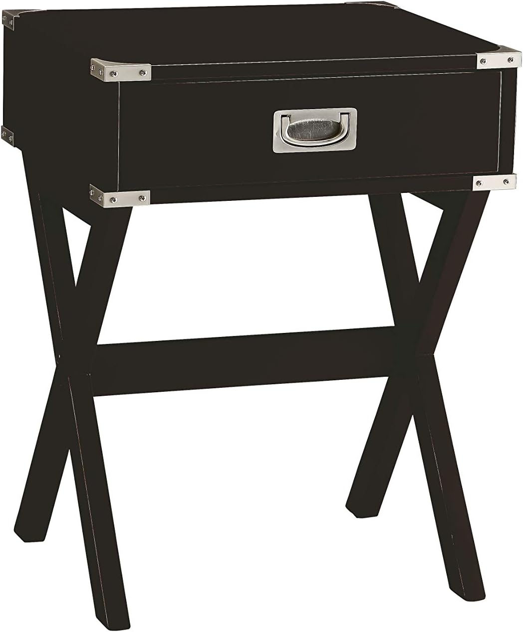 Babs End Table in Black 82822