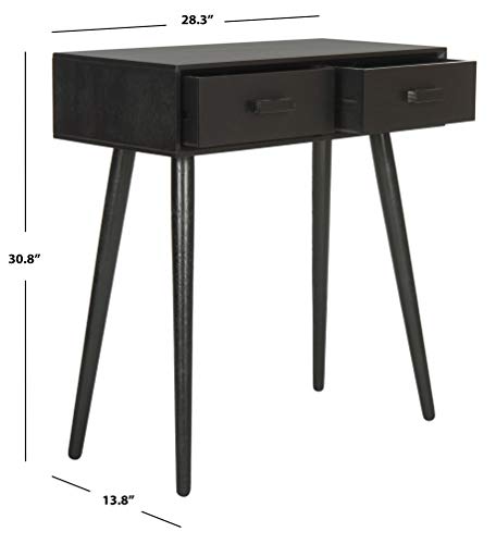 Safavieh Home Dean Mid-Century Modern Chocolate 2-drawer Console