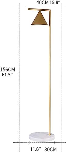 standing Nordic Iron Adjustable Metal Lampshade Marble Base Floor Light Study s for Bedroom Living Room s for living room modern
