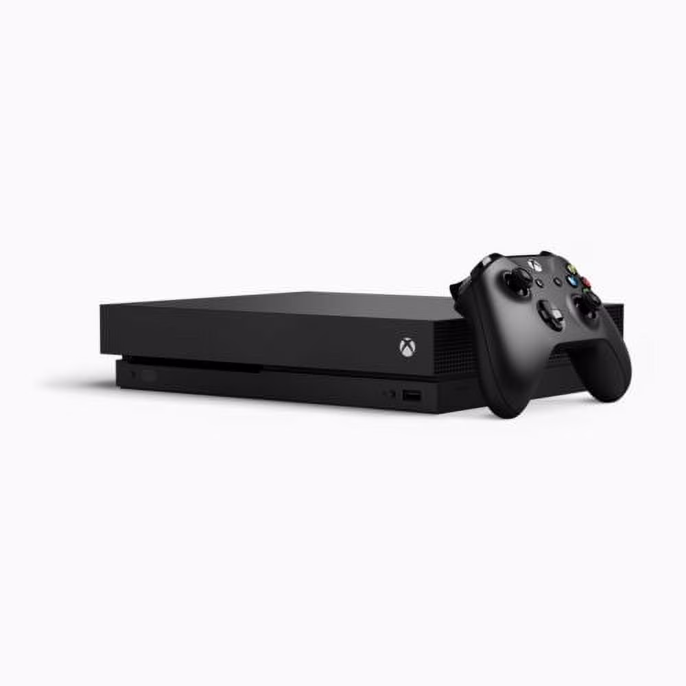 Restored MICROSOFT XBOX ONE X Console With Wireless Controller 1TB BLACK CYV-00001 (Refurbished)