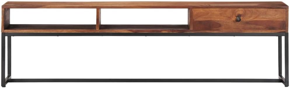 TV Stand, Small End Table Bed Side Table Retro Tv Stand Tv Unit Suitable for Small Spaces Bedroom Entryway Living Room 63