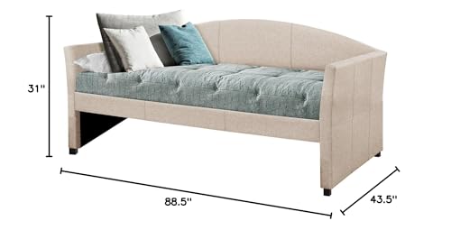 Hillsdale Furniture Hillsdale Westchester Daybed with Trundle, Twin, Fog Fabric