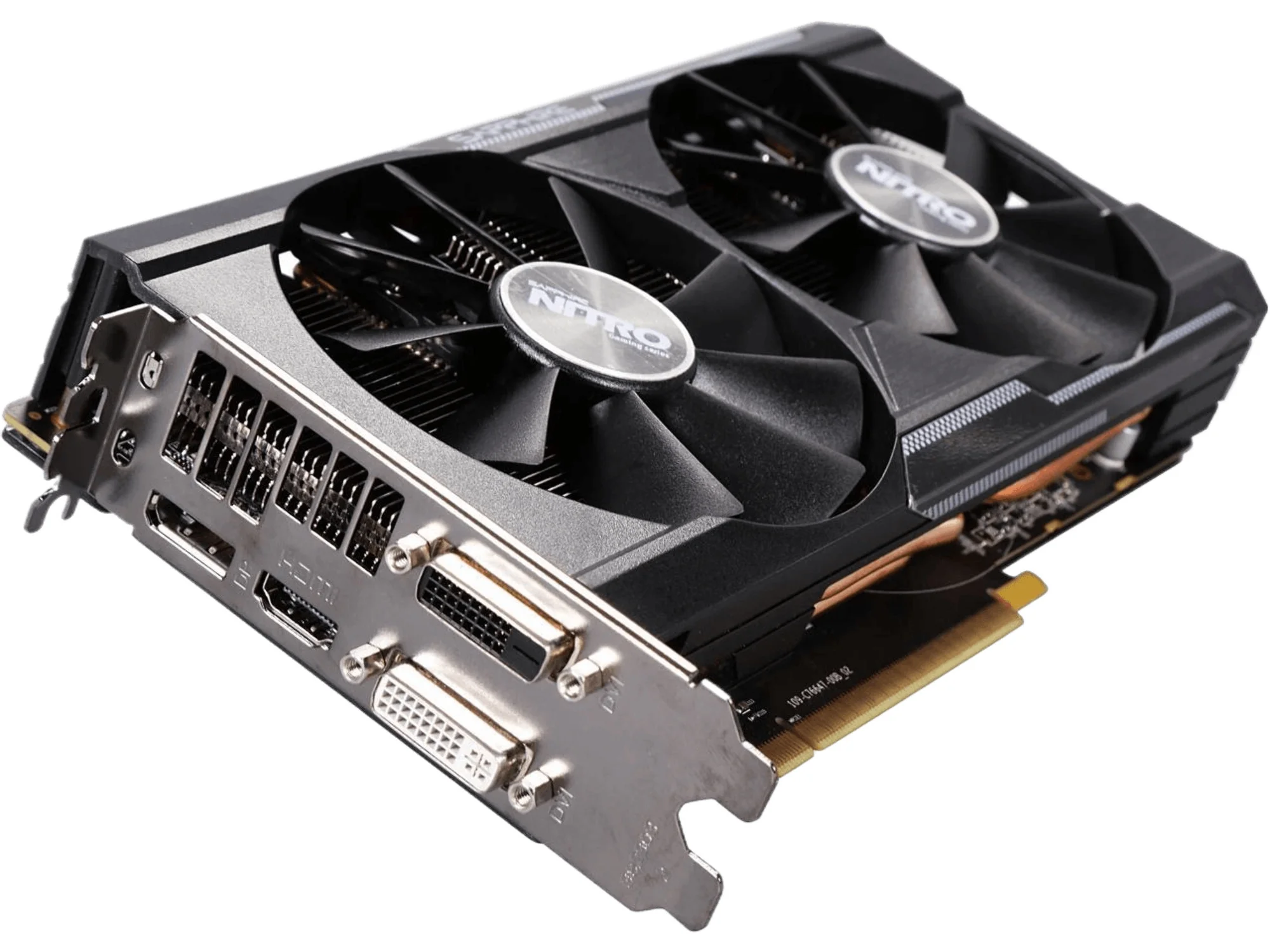 SAPPHIRE AMD Radeon NITRO R9 380X 4GB GDDR5 PCI Express 3.0 Dual-X OC Version w/ backplate (UEFI) Video Card 100383NTOCL