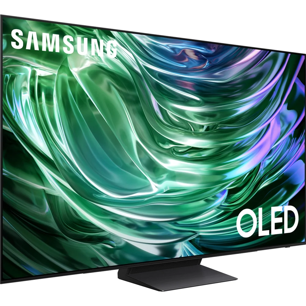 Open Box Samsung 55" Class OLED 4K S90D Series HDR+ Smart TV with Dolby Atmos, Object Tracking Sound Lite, Motion Xcelerator, Real Depth Enhancer, 4K AI Upscaling, Alexa Built-in (QN55S90D, 2024) -