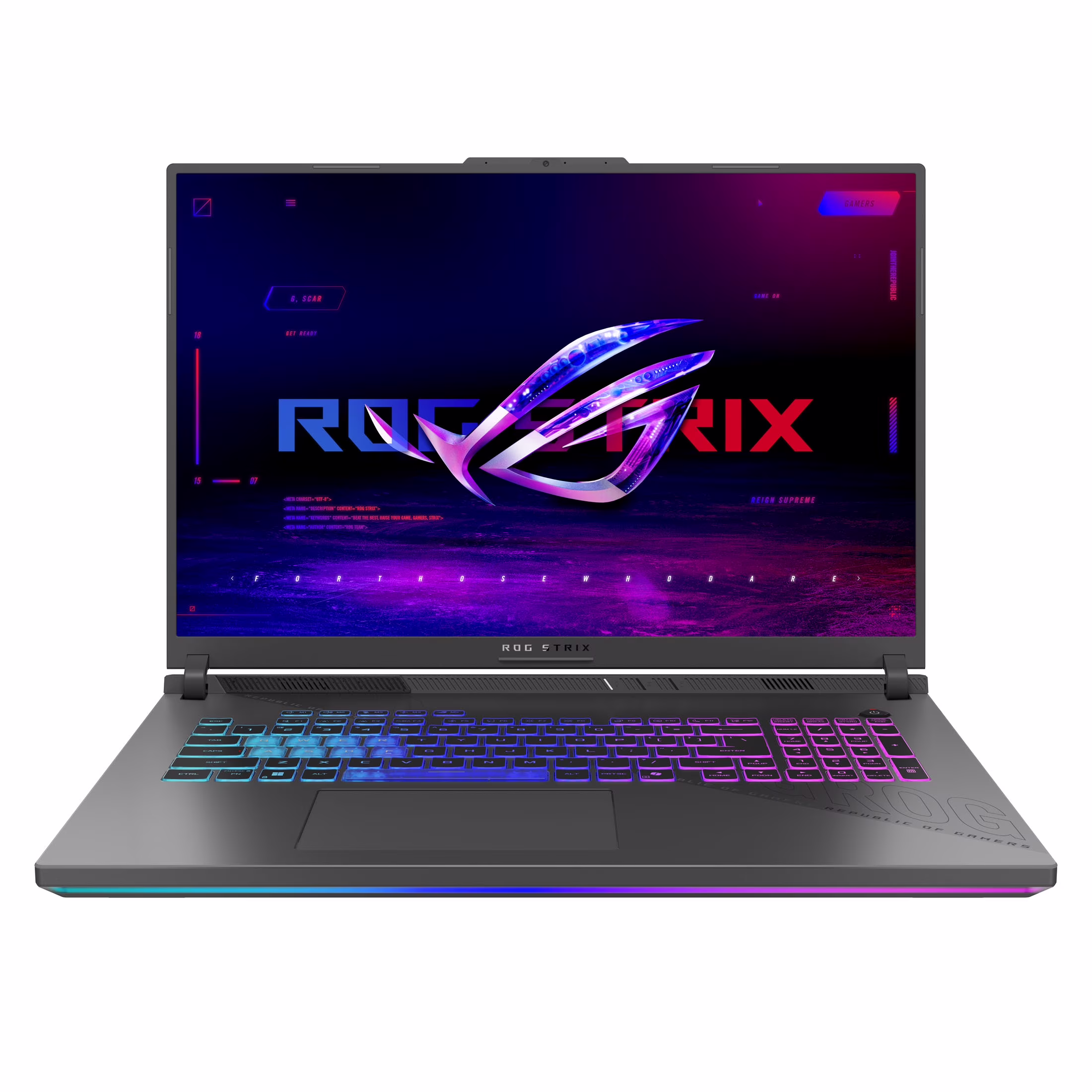 ASUS ROG Strix G18 (2025) Gaming Laptop, 18” WQXDA 240Hz AMD Ryzen 9 9955HX, NVIDIA GeForce RTX 5070 8GB VRAM 32GB DDR5-5600 RAM 1TB PCIe Gen 4 SSD Eclipse Gray
