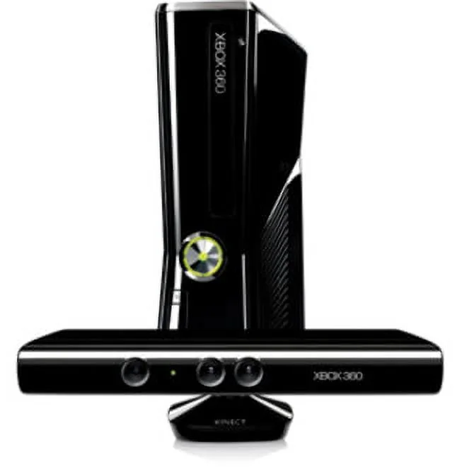Restored Xbox 360 S 4GB Console - 1 Controller - Kinect Sensor (Refurbished)