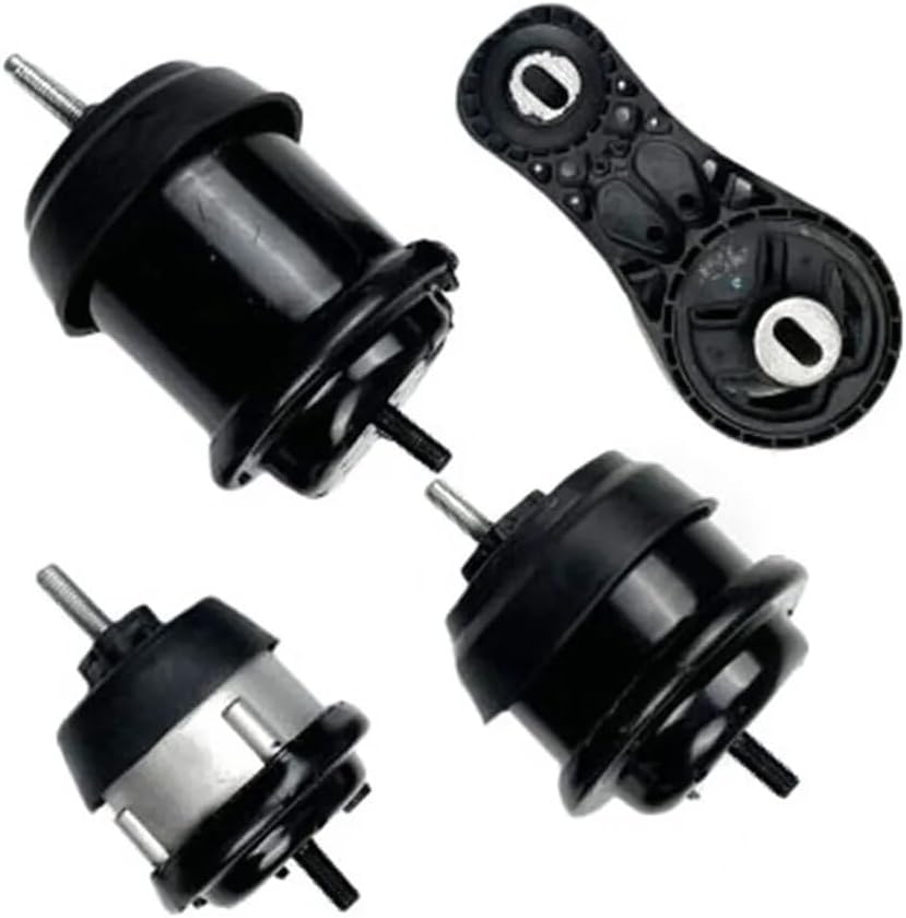 4PCS Engine Motor Transmission Mount Kit Compatible with 2009-2019 Traverse Enclave Acadia Saturn 3.6L Automatic Transmission, Replace OE A5444 A5548HY A5549HY A5458HY