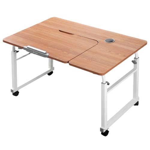 Bed Desk Over The Bed Table with Wheels Overbed Table Over The Bed Desk Over Bed Table Mobile Desk Bed Table with Wheels Computer Table for Bed Overbed Table with Wheels Adjustable Height