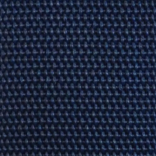 Gate House Furniture Beige Eco-Poly Folding Luggage Rack with 4 Navy Nylon Straps