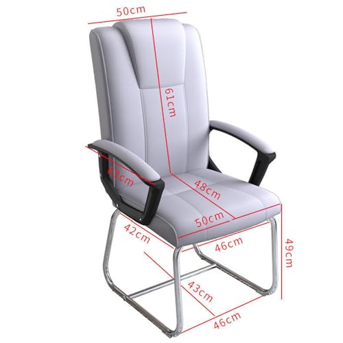 Executive Office Chair, Ergonomic Computer Desk Chair Adjustable Height Desk Chairs Heavy Duty, PU Leather pc Work Chair for Home Office