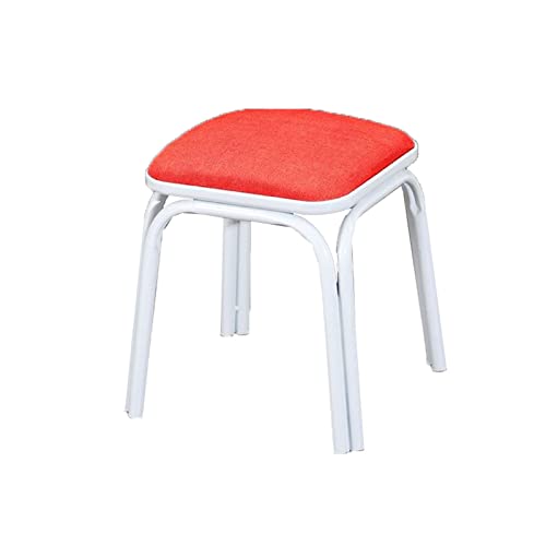 Multipurpose Stool Fashion Stool Metal Low Stool High Stool Small Chair Stool for Adult Entrance Shoe Changing Stool for Living Room Creative Stool