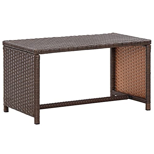 XAVIER Tea Table for Living Room、Side Table、Sofa Table 、Console Table Coffee Table Black 27.6