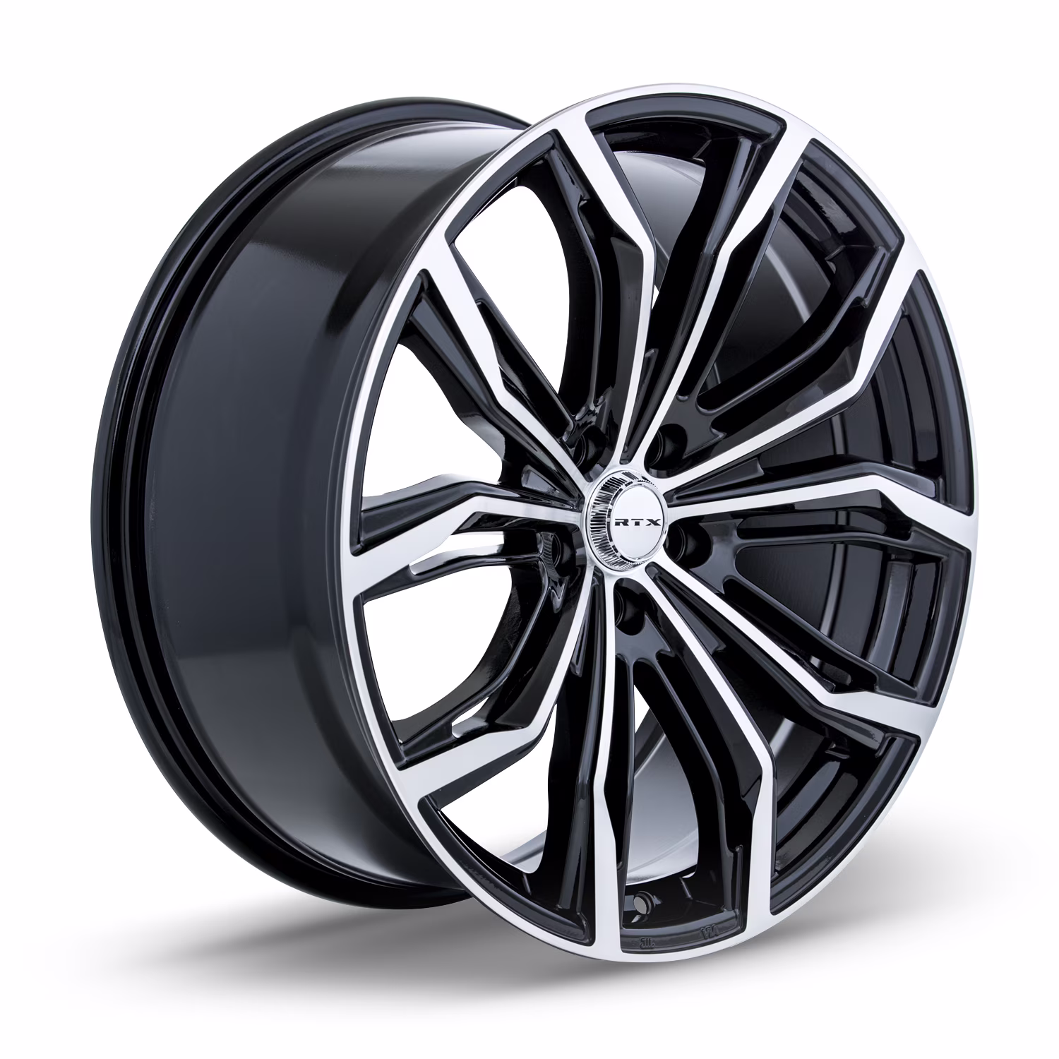 RTX Black Widow 20x9 5x127 ET35 CB71.5 Black Machined Wheel