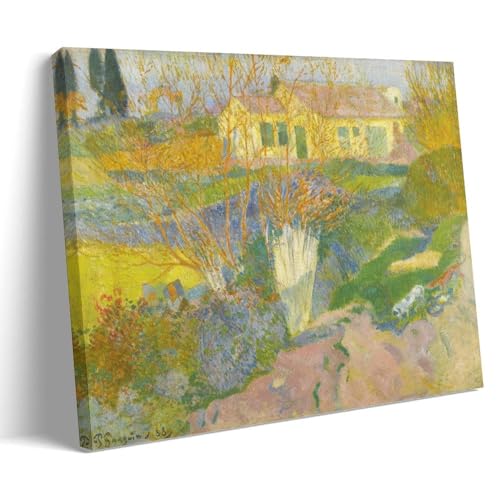 LEXXQTE Paul Gauguin Famous Paint (Mas, near Arles) Print Poster Decorative Painting Canvas Wall Art Living Rooms Bedroom Painting 20x30inch(50x75cm)