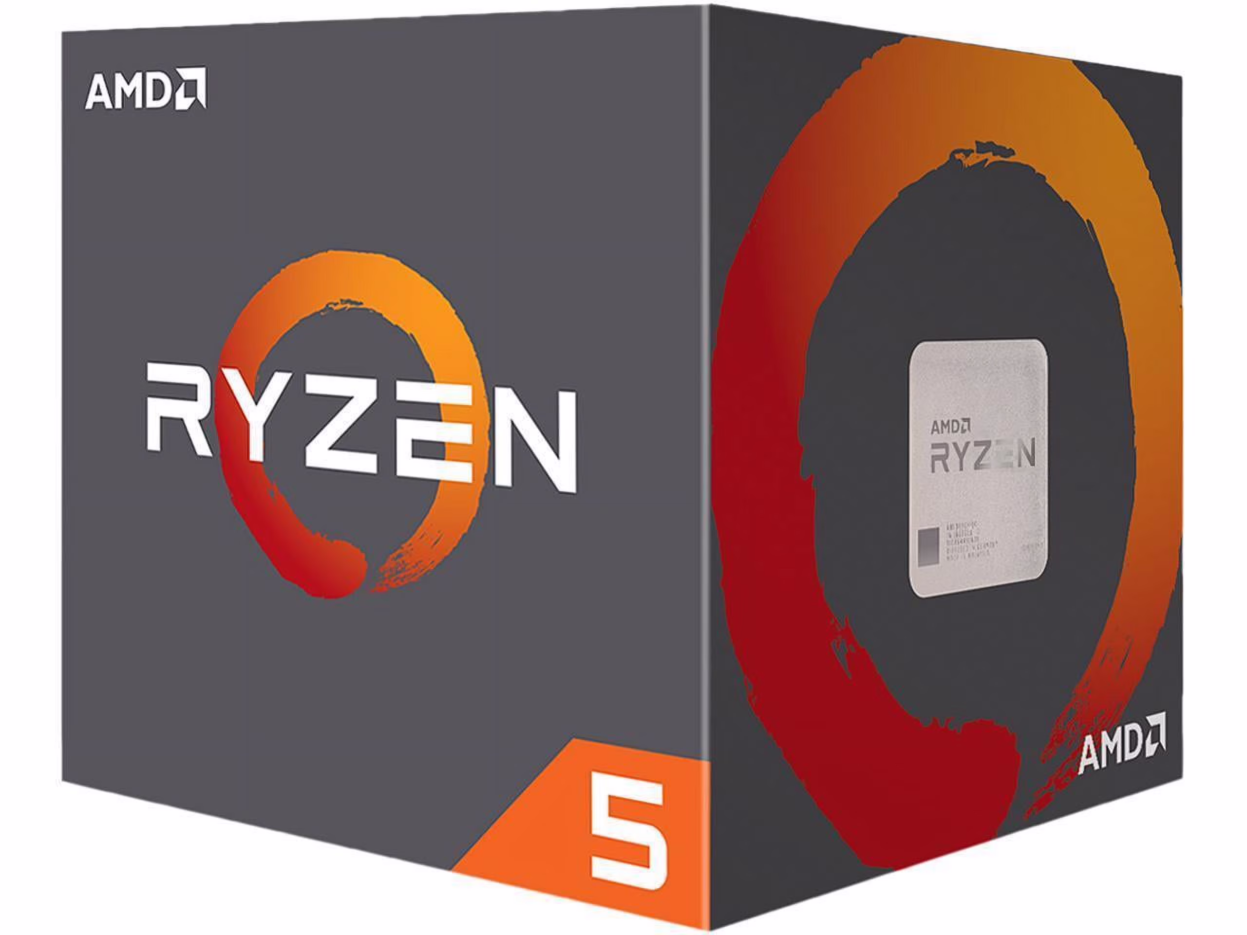 AMD Ryzen 5 4500 3.6Ghz 6-Core AM4 Processor with Wraith Stealth Cooler - 100-100000644BOX