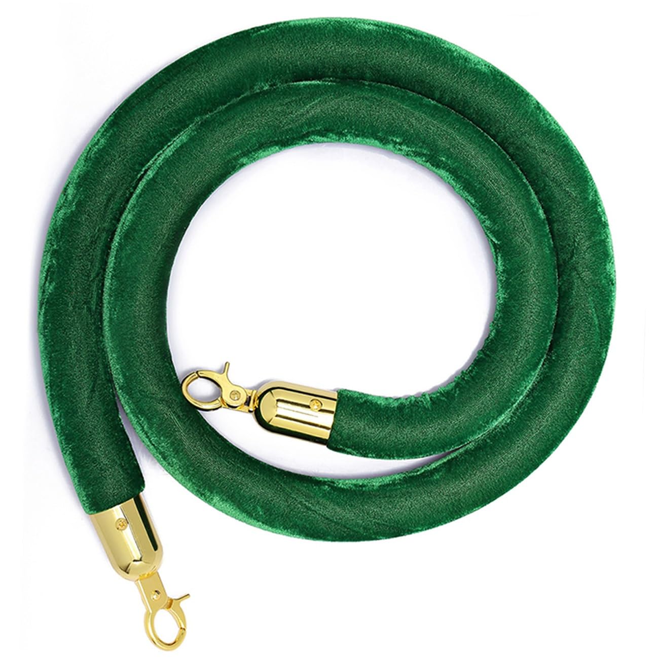 Velvet Rope Wall Mounted, Hanging Barriers Rope with 2 Wall Hooks Kits, Post Stanchion Queue Hanging VIP Rope for Movie Theaters & Red Carpet Event Crowd Control Stanchion Rope, 3Ft-13Ft(B1,2.5m/8ft)