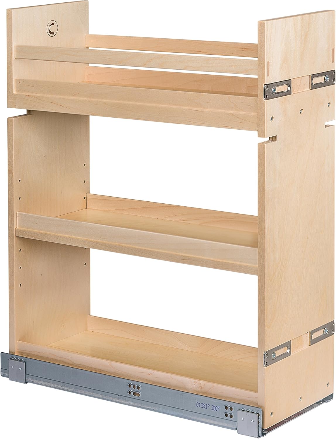 Cascade Series CASBO85PF Base Cabinet Pull-Out Kitchen Organizer 8-7/8