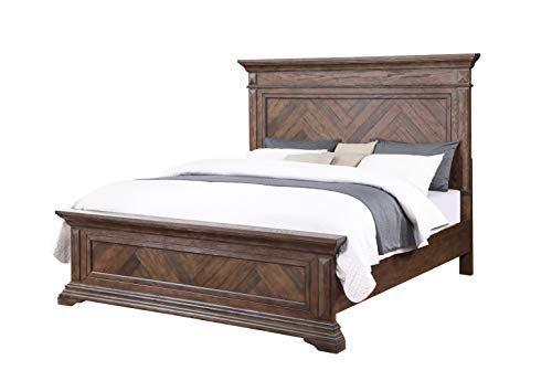 New Classic Furniture Mar Vista Bed, Queen, Walnut