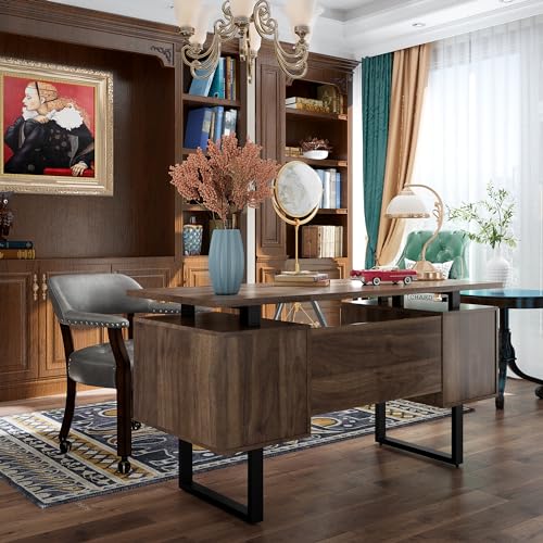 Home Office Computer Desk Chair Set, 59