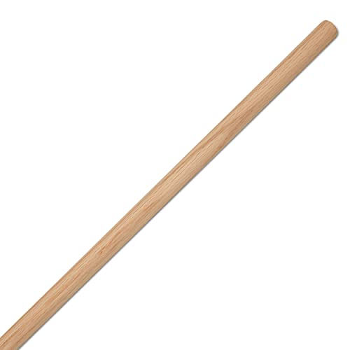 Red Oak Dowel Rods 3/4 x 36 inch, Pack of 10 Heavy Duty Closet Rods, Wooden Dowels 36 inch Long for Crafts & Woodworking, by Woodpeckers