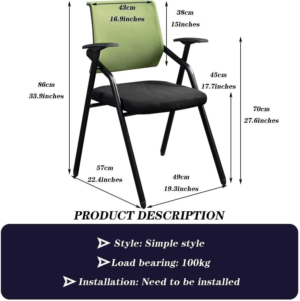 Commercial s Home Office Computer Chair Staff Student Training Chair Comfortable Folding Back Chair