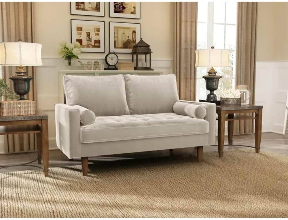 Glam Chic Style Sofa Couch for Livingroom 58