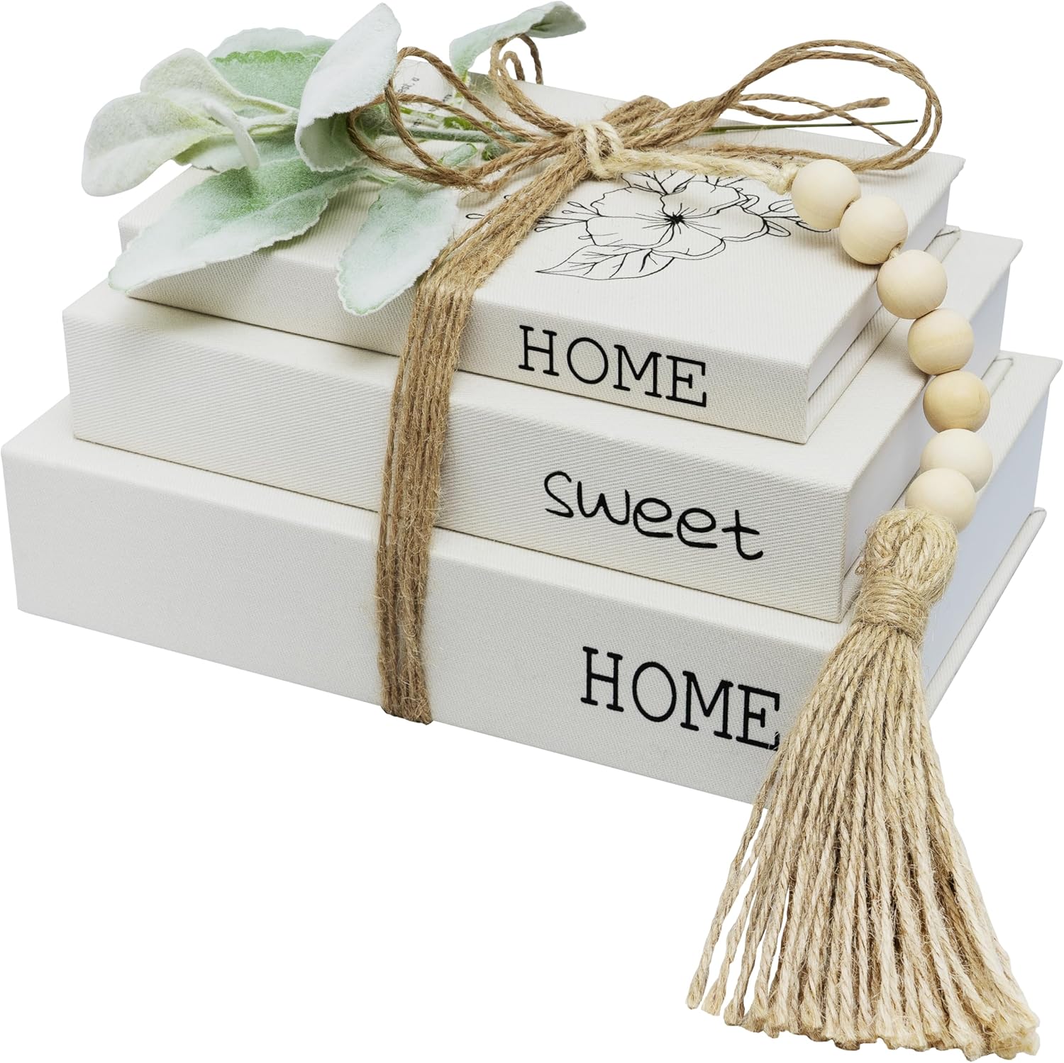 Decorative Storage Book Shaped Boxes Set for Farmhouse Modern Rustic Home Decor,Magnetic Gift Boxes,Hardcover Coffee Table Faux Books,Photo Storage Boxes