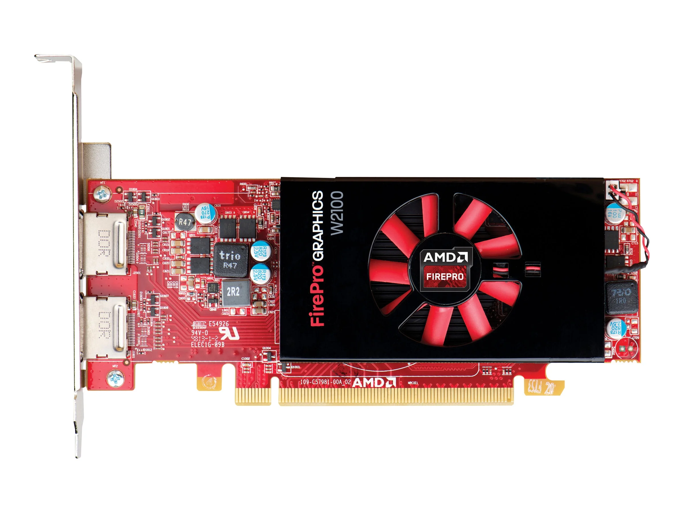 AMD FirePro W2100 graphics card - FirePro W2100 - 2 GB