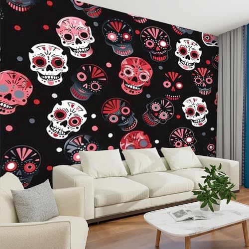 Peel and Stick Wallpaper Unique Geometric Seamless made ethnic style textile print for site Wall Mural Modern Contact Paper Removable Self Adhesive Wallpaper for Living Room Bedroom Furniture