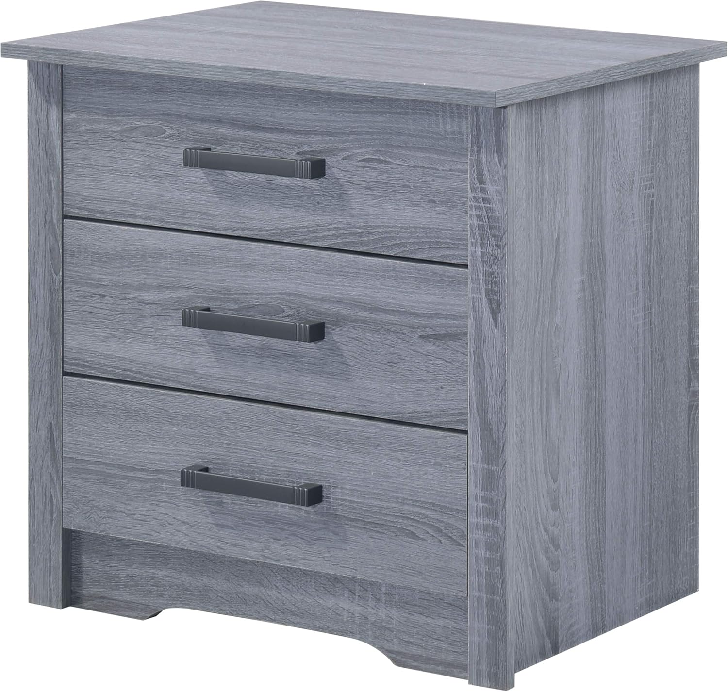 Hudson RTA Nightstand: Gray - Modern Simplicity for Your Bedroom Ensemble