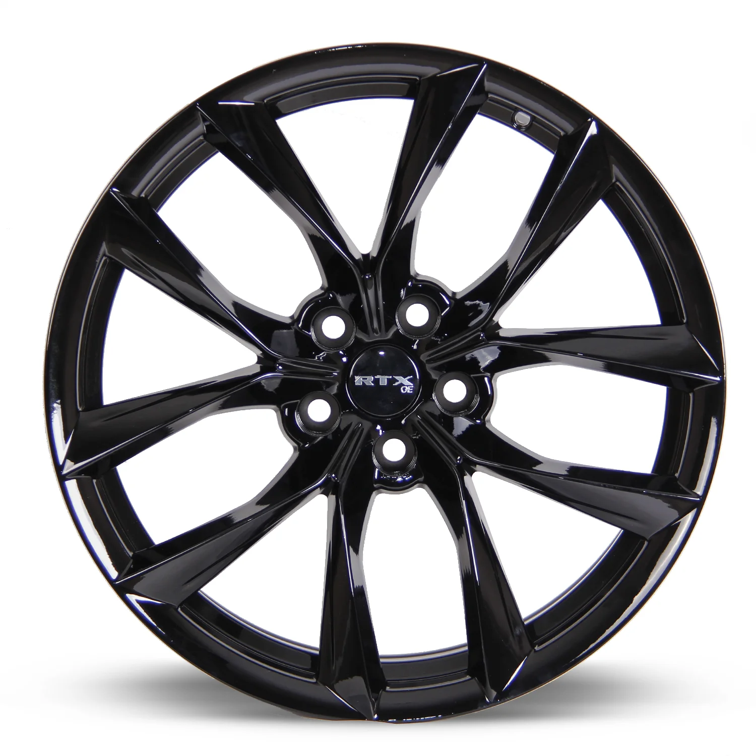 RTX Spider 18x8.5 5x114.3 ET35 CB64.1 Gloss Black Wheel