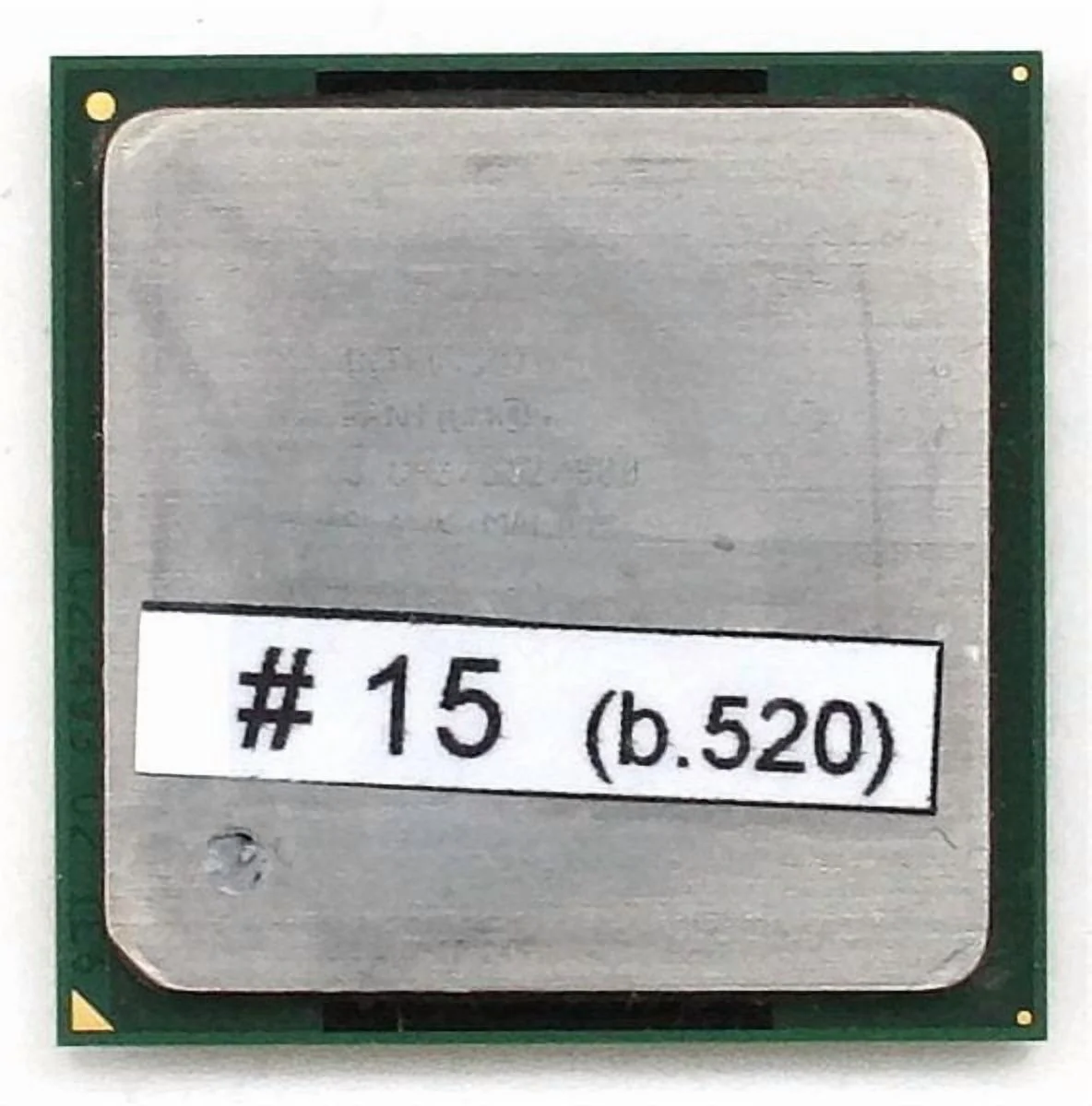 Cpu intel pentium 4 3.0ghz/512/800 sl6wk