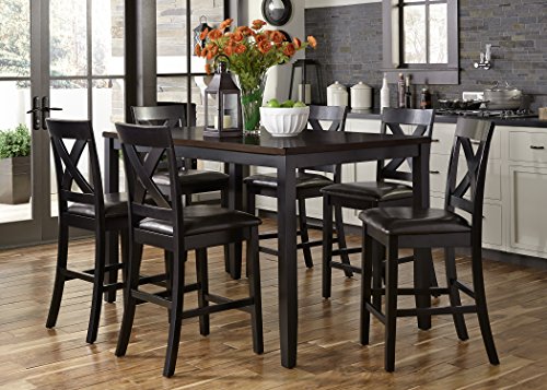 Thornton II 7 Piece Rectangular Table Set, W36 x D60 x H30
