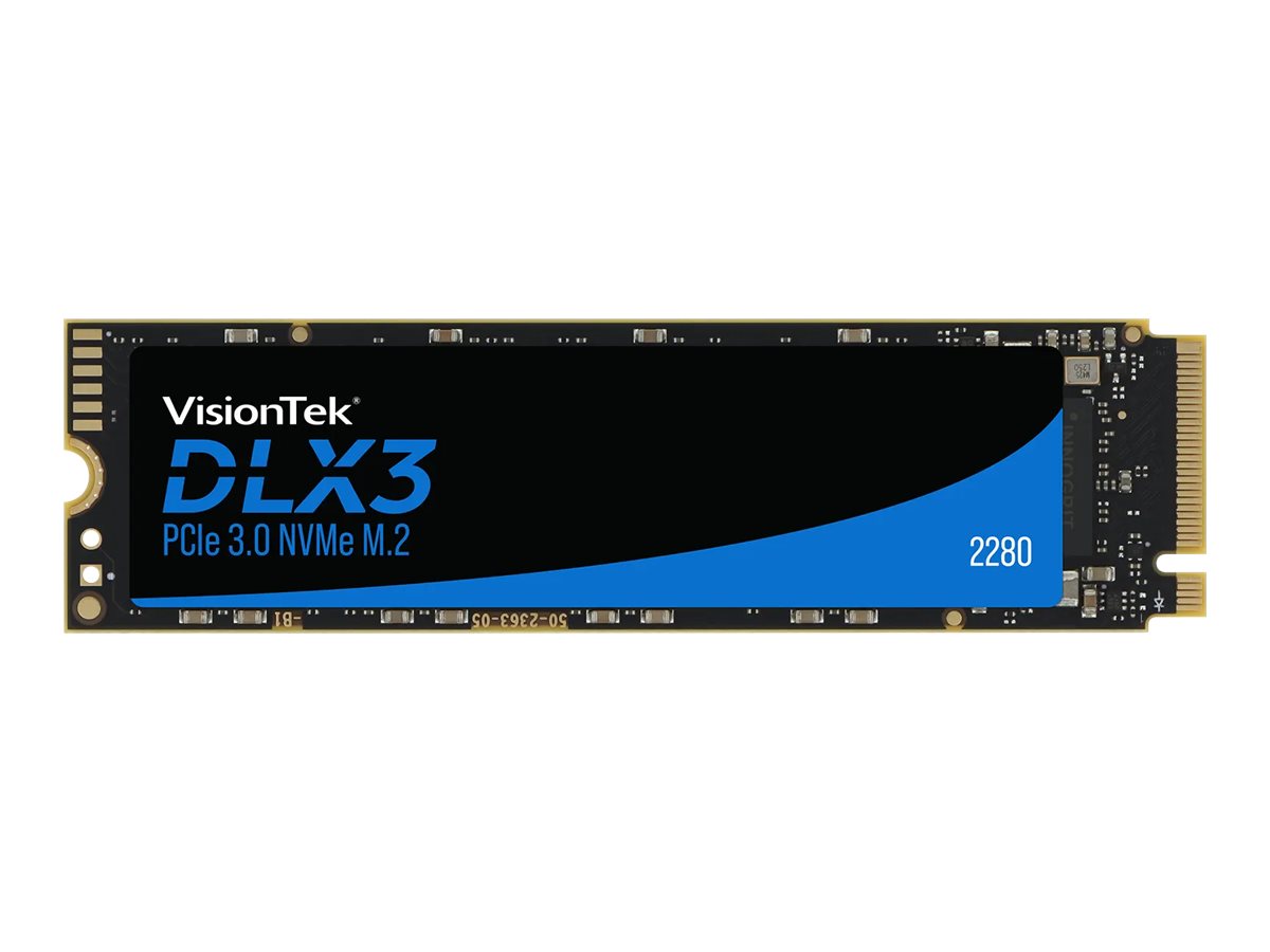 VisionTek DLX3 M.2 2280 256GB PCIe 3.0 x4 3D NAND External Solid State Drive (SSD) 2280