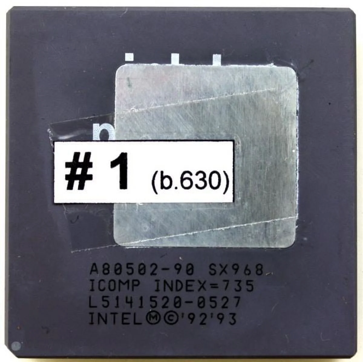 Cpu, intel pentium a80502-90 sx968