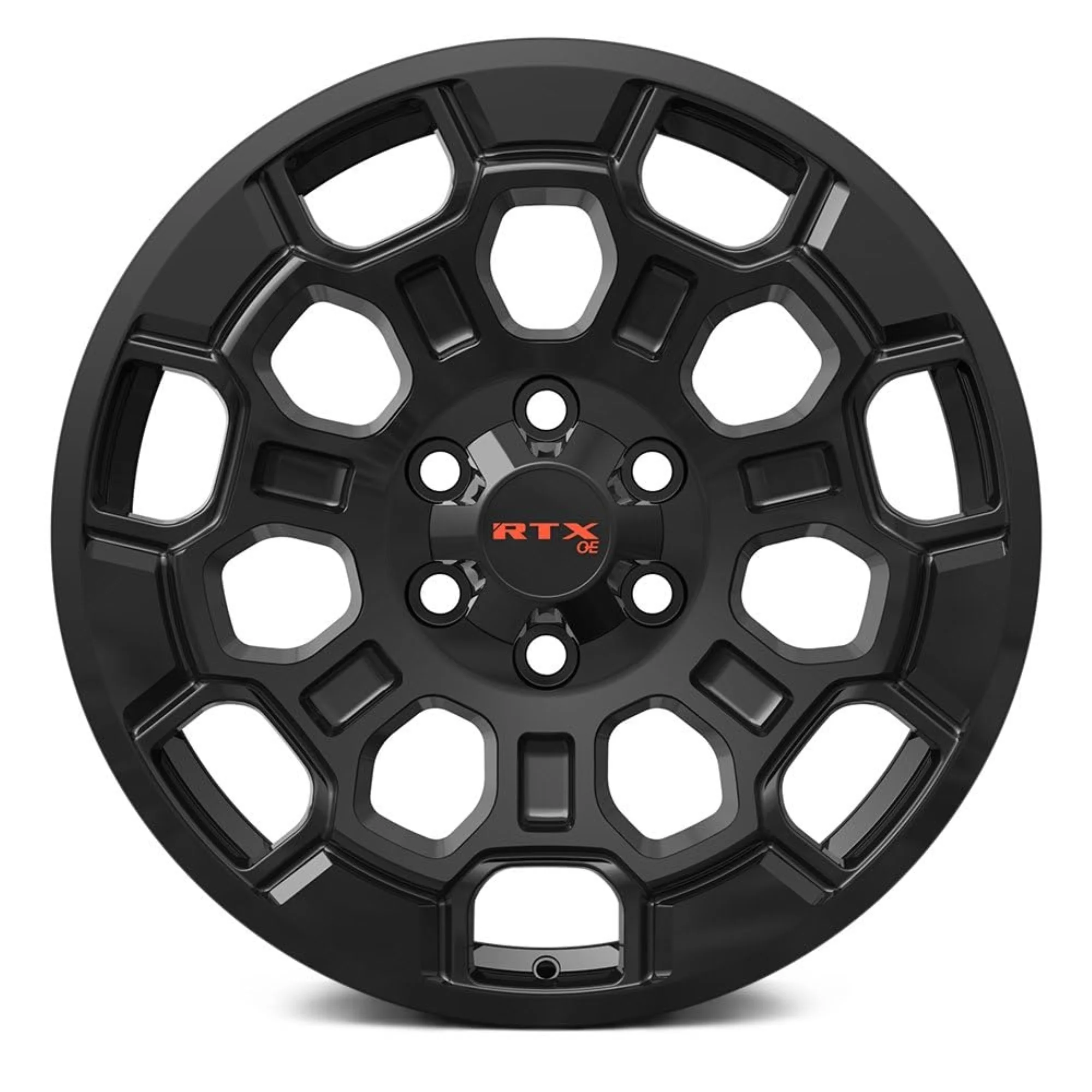 RTX TY-03 Custom Wheel - 18x8, 35 Offset, 6x139.7 Bolt Pattern, 95.1mm Hub - Satin Black Rim