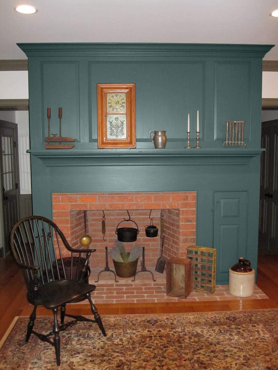 1717qt Cupboard Blue Old Village Acrylic Latex Paint