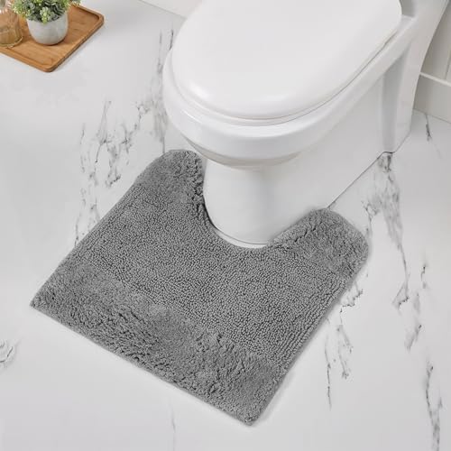 Better Trends Granada Collection, 100% Tufted Cotton Bath Mat, Quick-Dry, Non-Slip, and Water Absorbent, 4 Pc Set (17