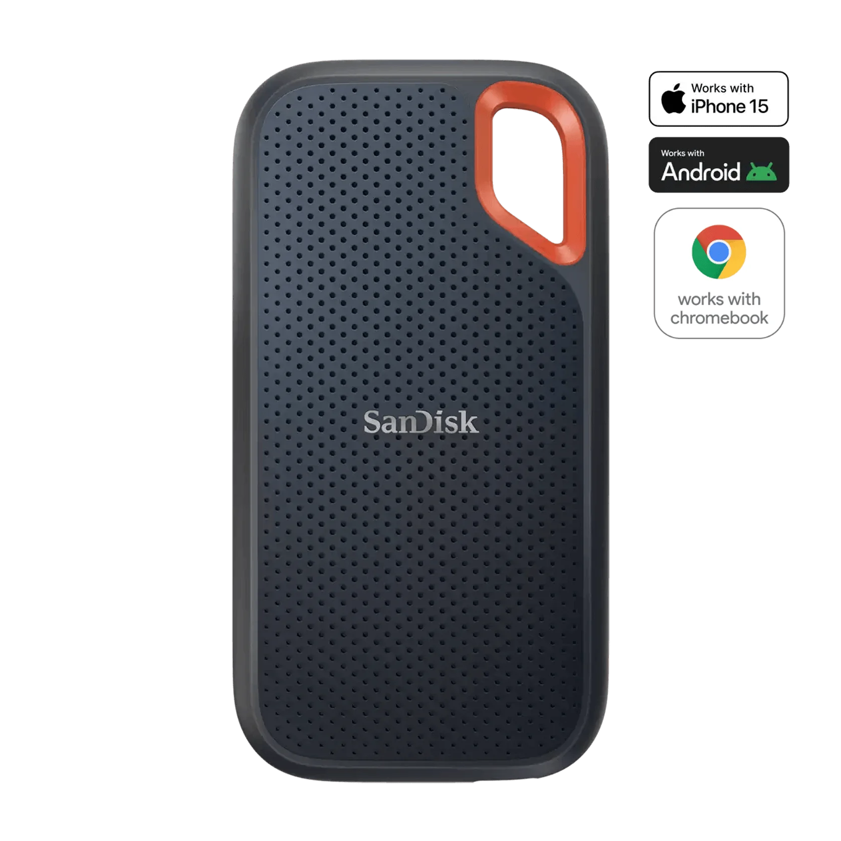 SanDisk 8TB Extreme Portable SSD, External Solid State Drive - SDSSDE61-8T00-G25
