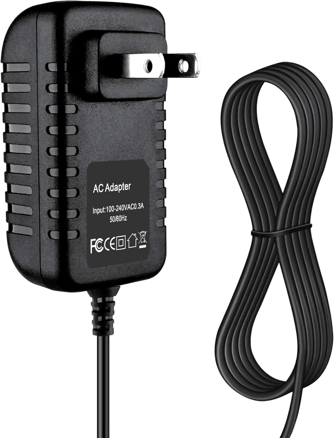 PKPOWER 12V AC Adapter for X-Rocker RGB Prism Pedestal 2.1 5152401 Gaming Chair Power