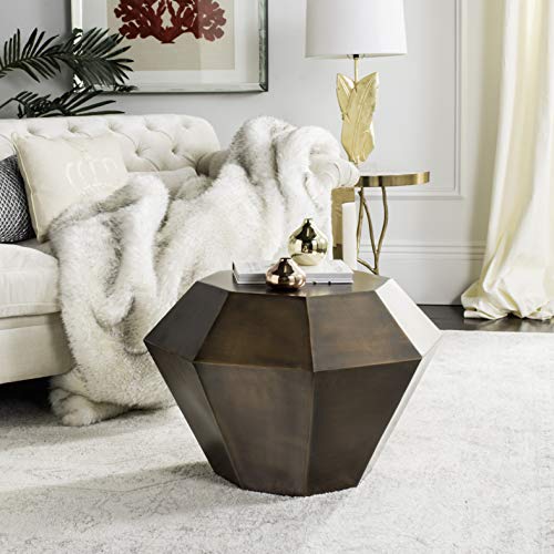 Safavieh Home Grace Antique Silver Diamond Accent Table