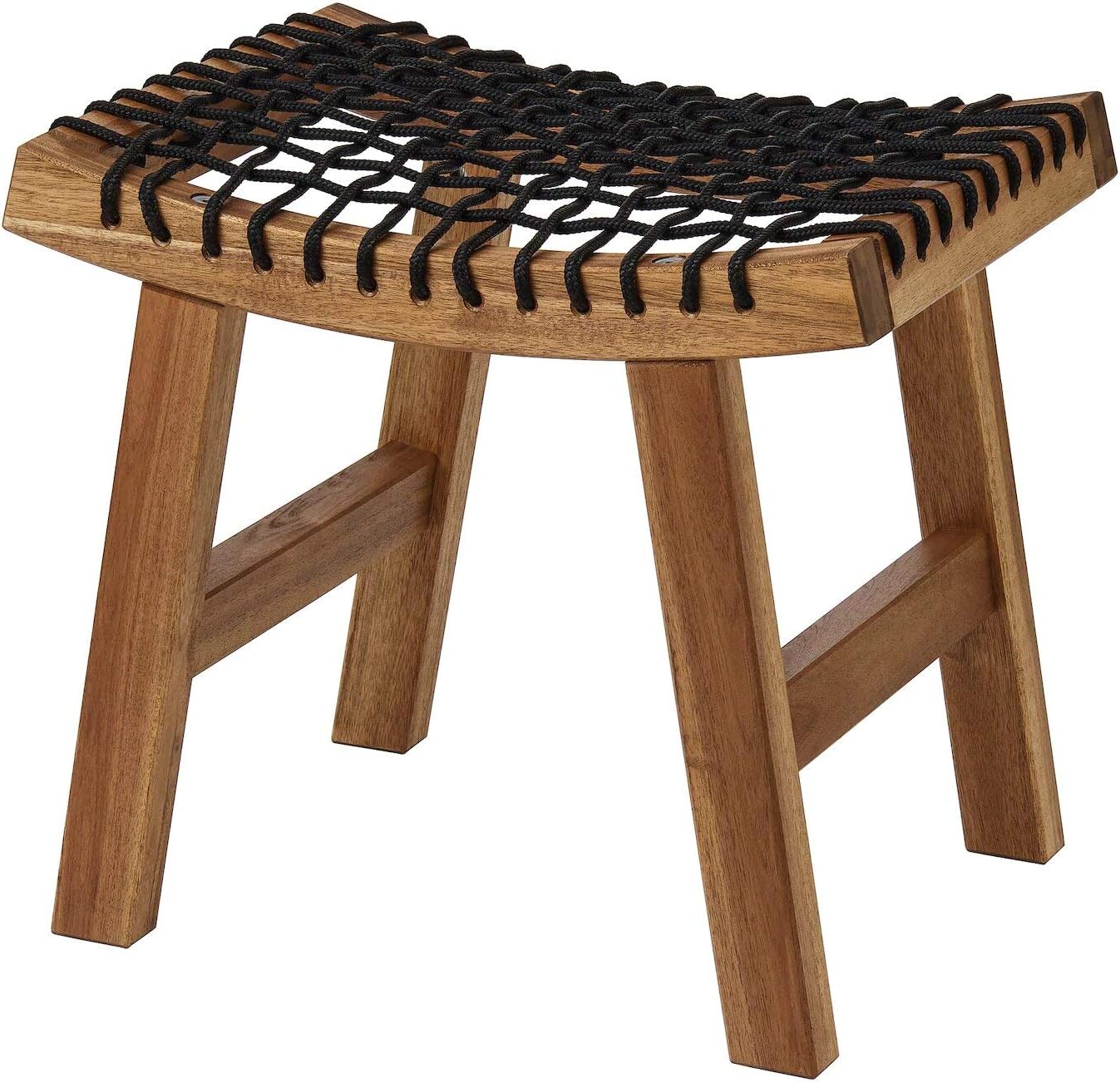 Ikea STACKHOLMEN Stool, Outdoor, Light Brown Stained 48x35x43cm