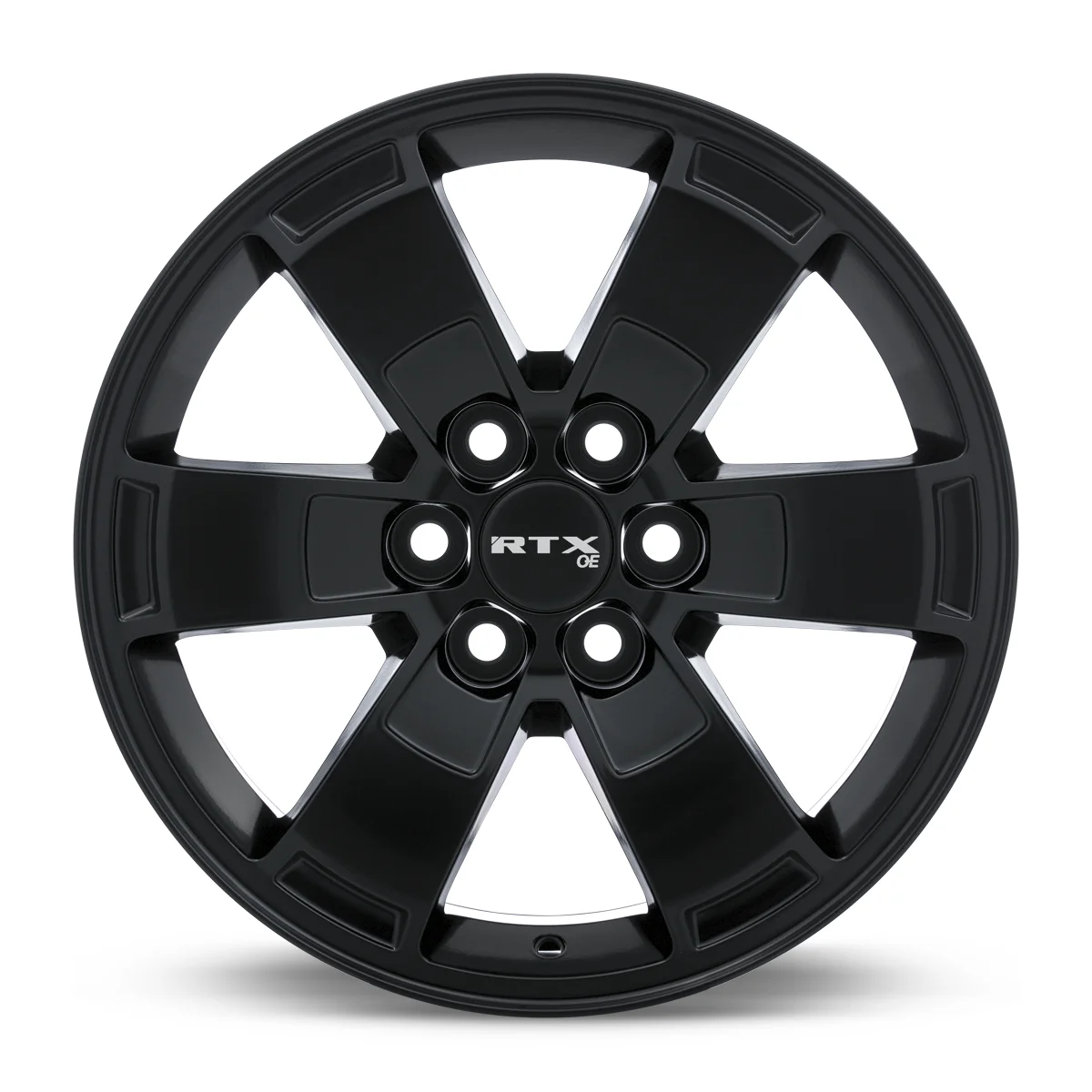 17x8 RTX Denver Satin Black Wheel 6x120 (30mm)