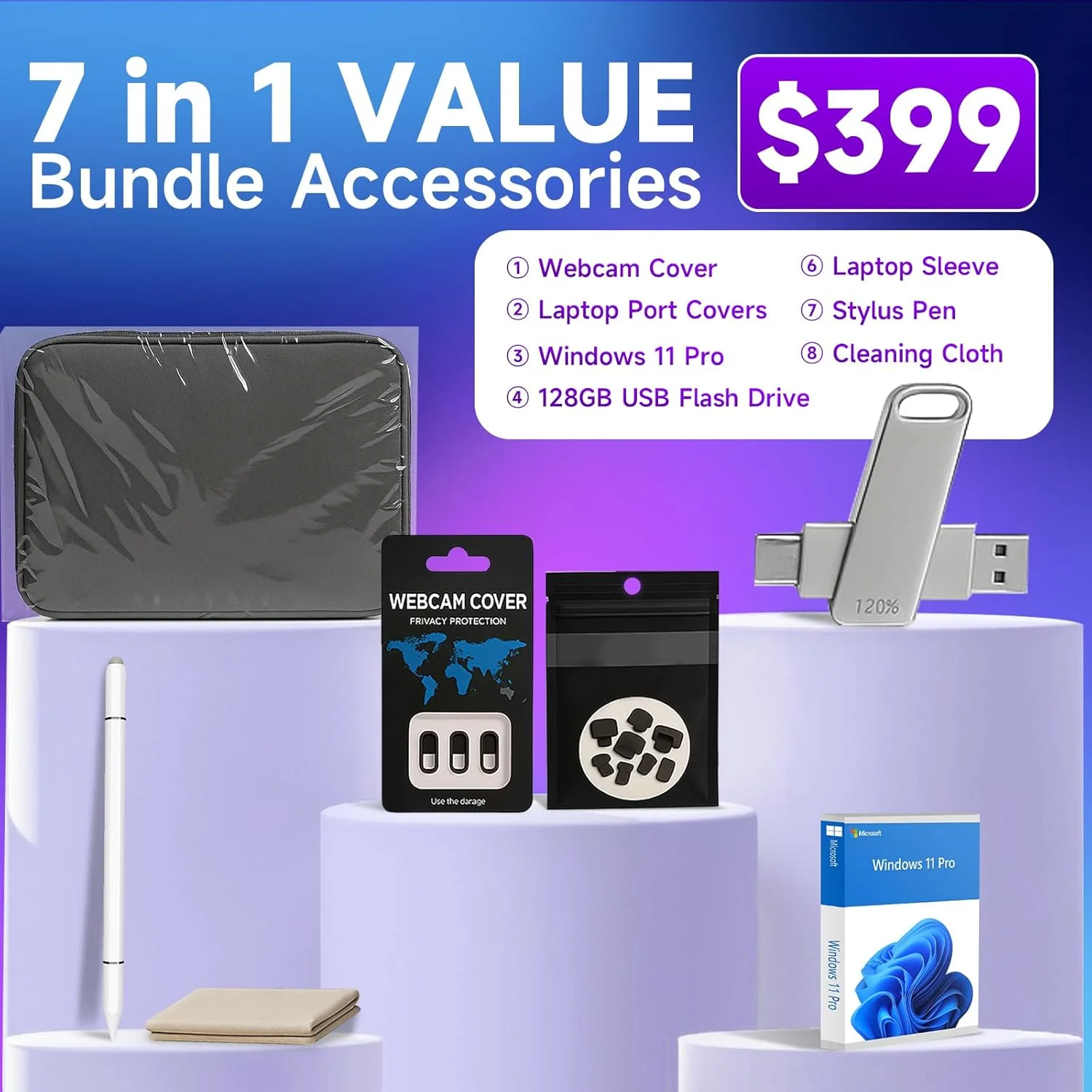 HP Flagship 17 Touchscreen Laptop, 32GB RAM, 2TB SSD, AMD Ryzen 5 7430U, 17.3" Anti-glare HD+ Business Laptop, Windows 11 Pro OS with Copilot AI, Wi-Fi 6, Fast Charge, Numeric Keypad