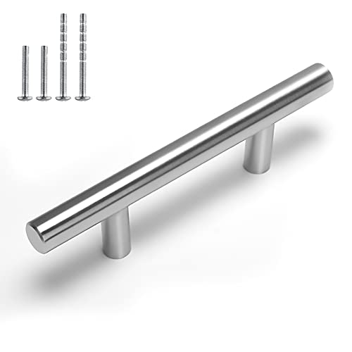homdiy 500 Pack 3in Cabinet Pulls Brushed Nickel Cabinet Handles Stainless Steel Kitchen Cupboard Handles Cabinet Handles 5
