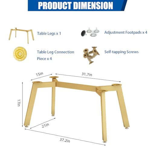 Heavy Duty Metal Table Legs, Industrial Black Desk Legs 28 Inch, Dining Furniture Legs,Modern Table Legs Set of 2 (28